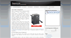 Desktop Screenshot of degausser.com